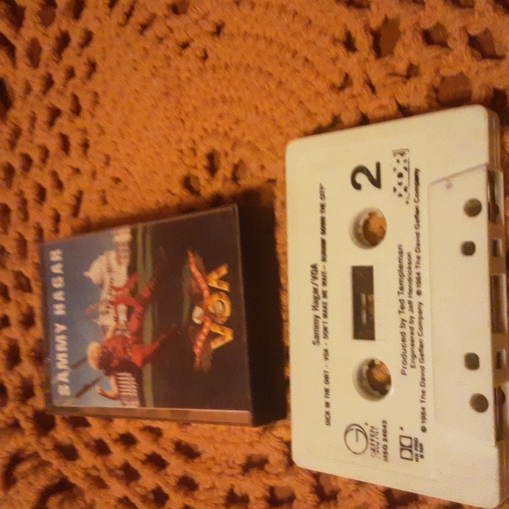 Sammy Hagar VOA Original 1984 Cassette - Picture 3 of 4